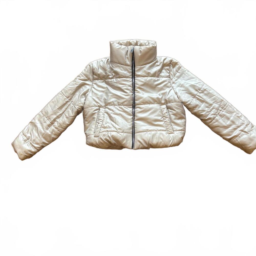 Beige Puffer Jacket